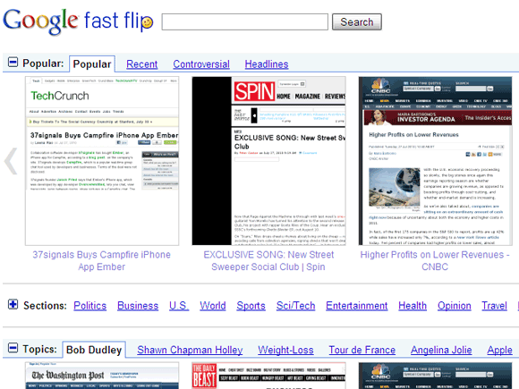10 Google услуги, които не получават Limelight, те заслужават Google Fast Flip