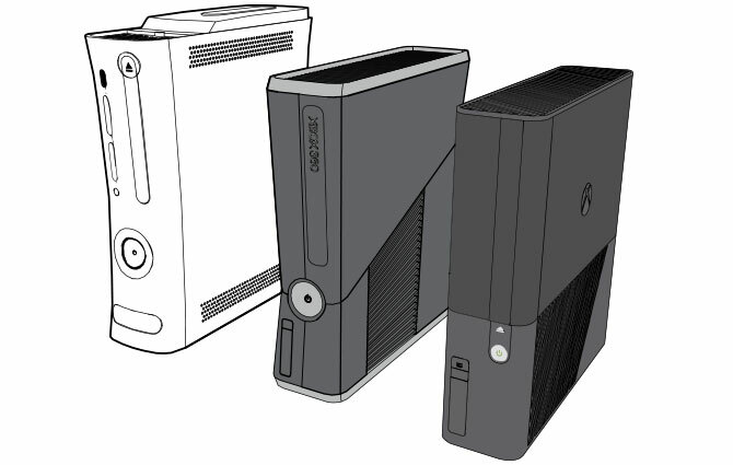 xbox 360 модели