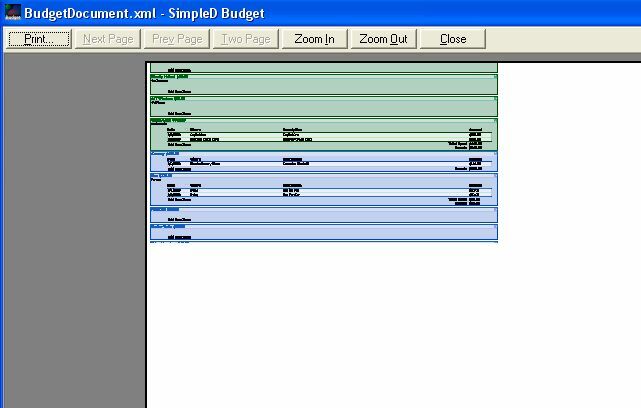 SimpleD Budget - безплатен софтуер за проследяване на бюджет (Windows) simpled8