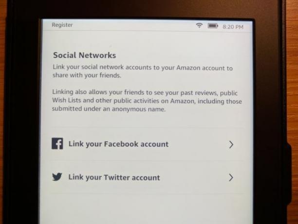 Как да настроите и използвате вашите Kindle Paperwhite 06 Paperwhite Connect социални мрежи