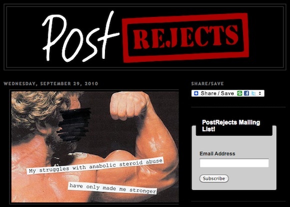 6 Други сайтове, които да следвате, ако обичате PostSecret PostRejects