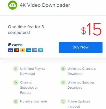4K Video Downloader Изтегля YouTube Плейлисти, канали и още 4K Премиум ключ за изтегляне на видео
