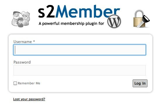 Как да създадете уебсайт само за членство чрез WordPress 05 Нов интерфейс за вход