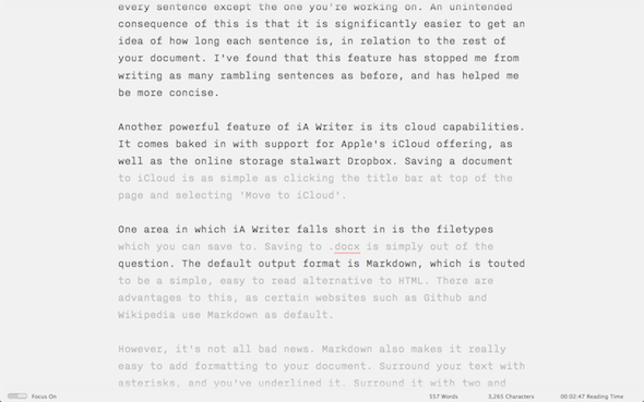 iA Writer за Mac и iOS: Най-добрият текстов процесор, който никога не сте използвали 51