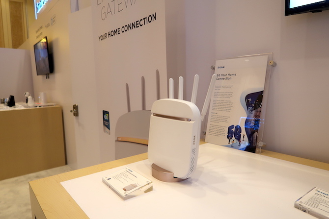 D-Link 5G NR рутер CES 2019