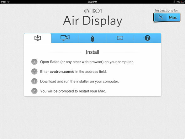 Как да използвате вашия iPad (или iPhone!) Като помощ за втория монитор [iOS] на въздушния дисплей