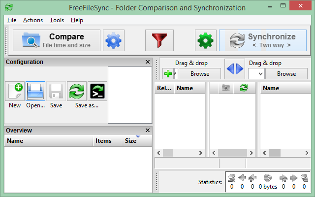 Това е заснемане на екрана на една от най-добрите програми на Windows, наречена FreeFileSync