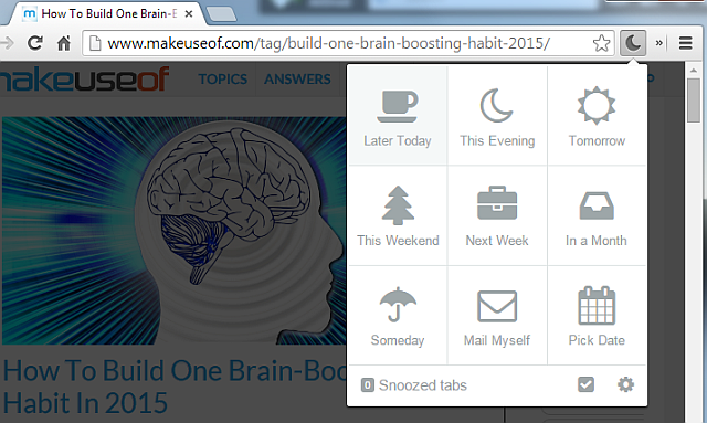 SnoozeTabs-он-хром-SnoozeTabs-Options