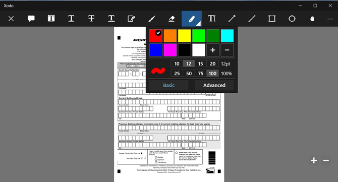 xodo pdf редактор за четец за Windows