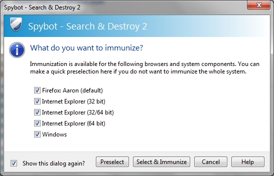 Spybot - Търсене и унищожаване: Простият, но ефективен път за почистване на вашия компютър от злонамерен софтуер имунизирайте персонализирайте