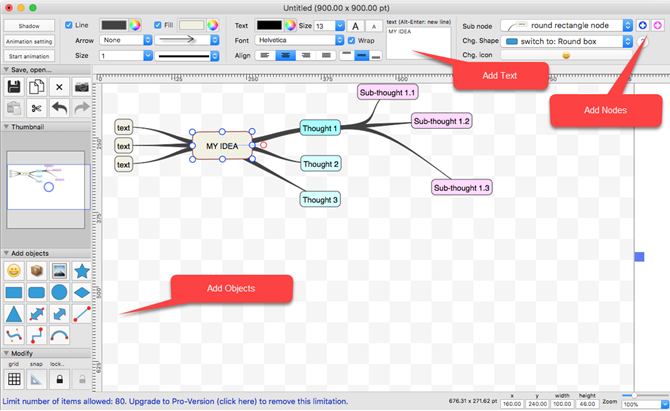 Simple MindMap Mac Mind Map