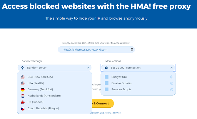 hidemyass proxy