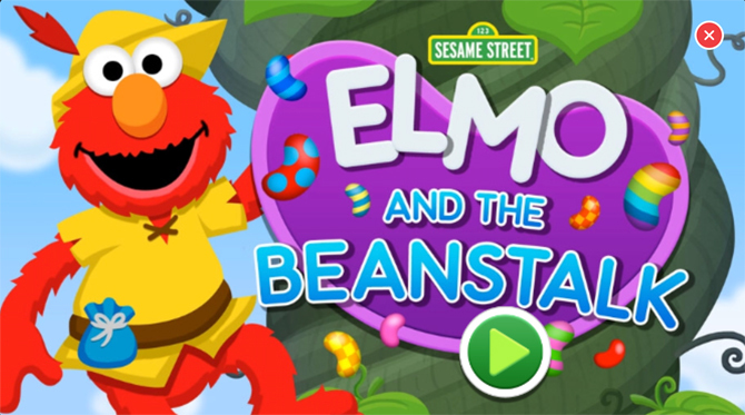 приложения за iphone образование за деца - Elmo и iOS на Beanstalk