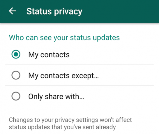 Нова функция на WhatsApp: статус и поверителност