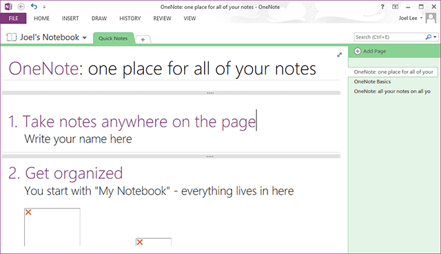 OneNote-преглед