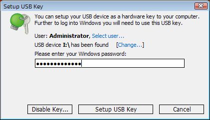 USB-ключови Dongle-инструменти-Rohos-влизане