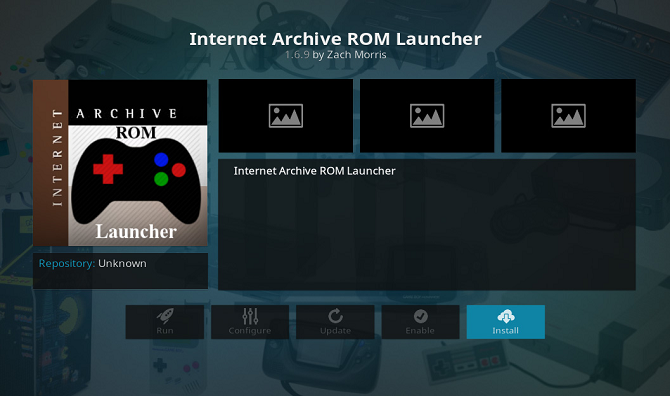 интернет архив rom инсталирате на kodi