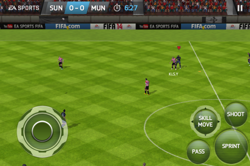 FIFA 14 В iOS: Най-автентичният преносим футболен опит около 2013 г. 10 11 15