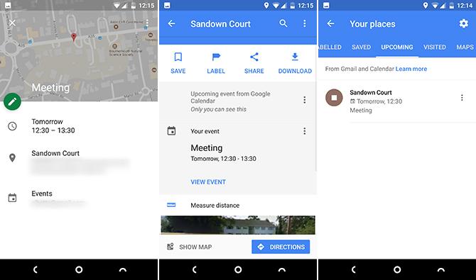 Google интеграция на Google Карти за Android