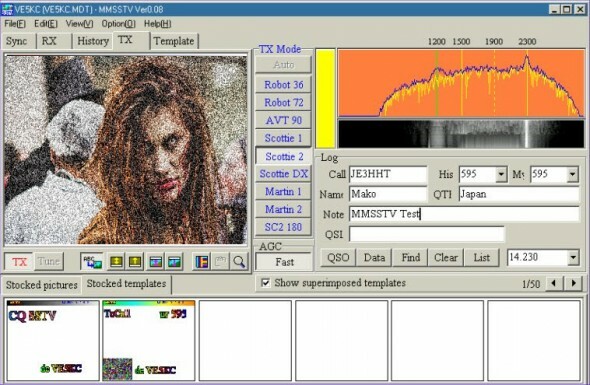 Virtual HAM Radio - Без лиценз, без предавки, All Fun zombie sstv 590x385