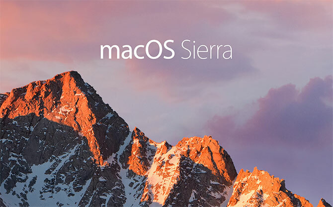 Фон на MacOS Sierra