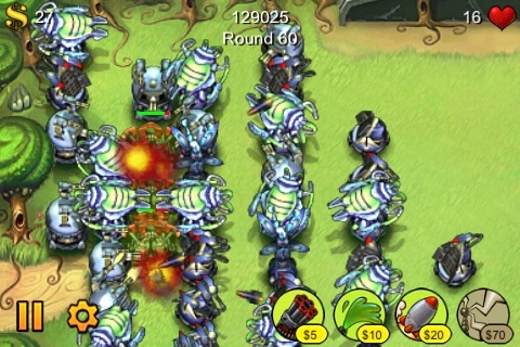 Най-добрите iPhone Tower Defense Games 2009 + Giveaway fieldrunners3