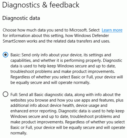 Windows 10 настройки за поверителност пълно ръководство