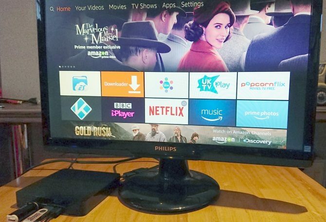 как да превърнем Amazon fire tv stick в пожарна телевизионна кутия