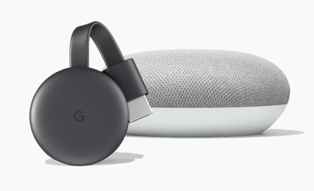 chromecast и google home