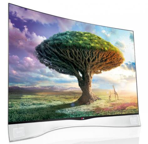 Samsung-извити-OLED-тв