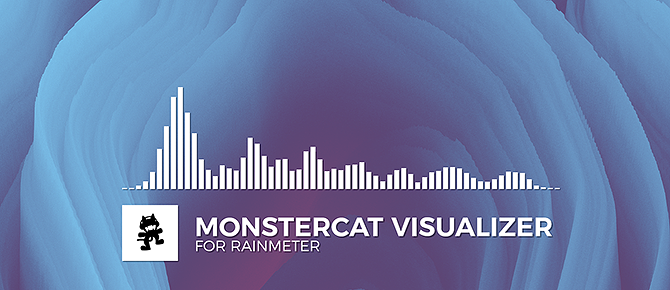 Най-добрите кожи за дъждомер за минималистичен работен плот - Monstercat визуализатор