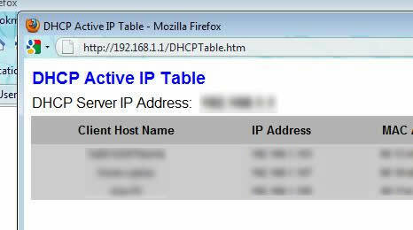 Как да разбера дали някой използва вашата безжична мрежа activeIPtable