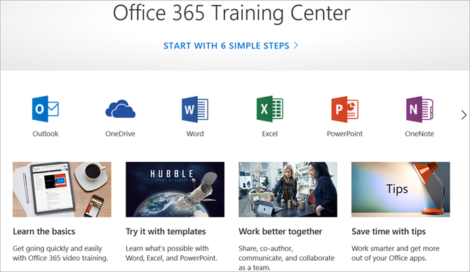 Обучителен център на Office 365