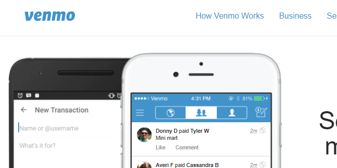 Уебсайтът MakeUseOf за онлайн пазаруване venmo image превежда пари онлайн 670x334
