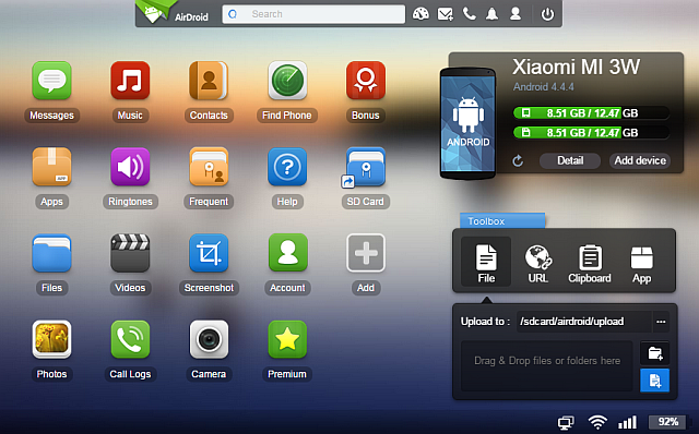 Airdroid-3-Best-Android-Client-за-PC-Mac-Linux-Web-Toolbox-уеб-приложения