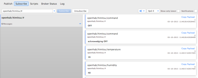 mqtt arduino съобщения се връщат