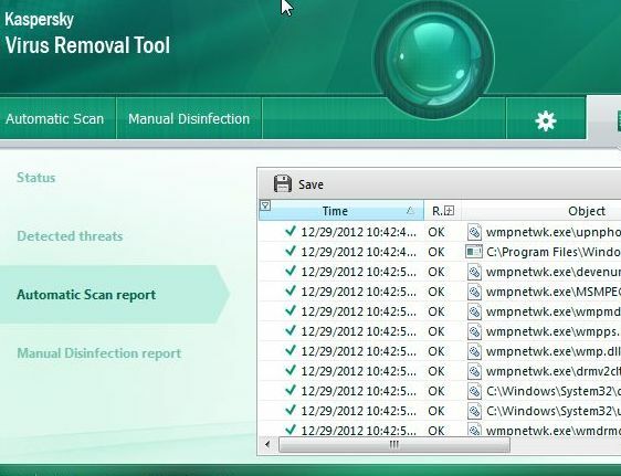 Проверете вашия компютър бързо и безплатно с Kaspersky Virus Removal Tool скенер62