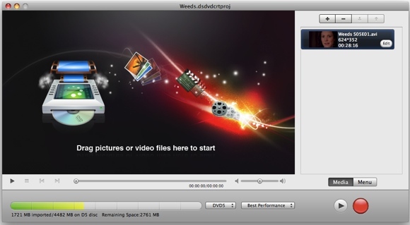 Daniusoft Double Giveaway: Video Converter Ultimate & DVD Creator [Mac] Video Menu