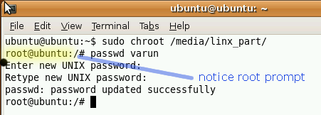 Как да нулирате всяко парола за парола за Linux