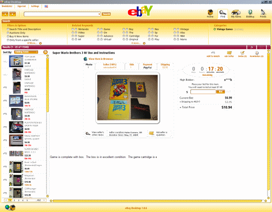 4 по-добри алтернативи на интелигентния инструмент за търсене на eBay ebaydesktopitemview