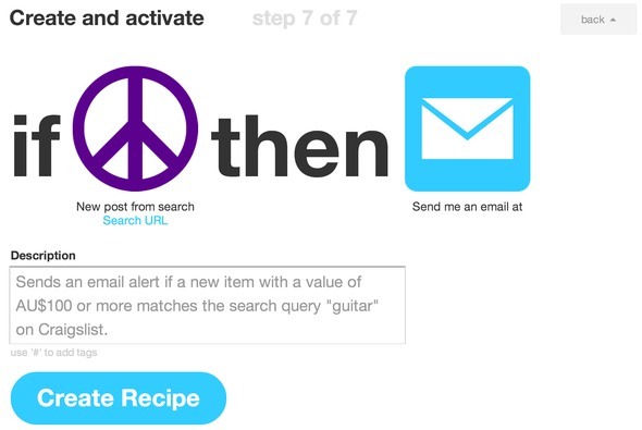 ifttt рецепти