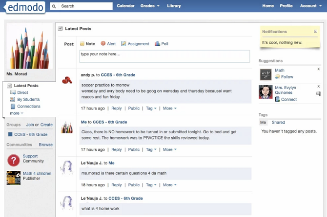 edmodo facebook алтернатива