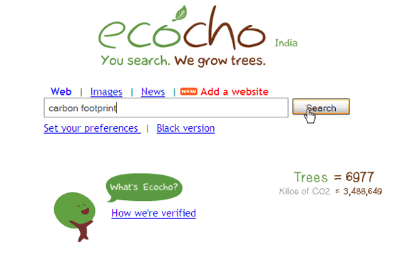 10 Търсачки в помощ на околната среда ecocho