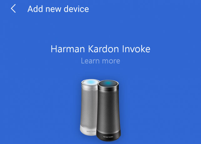 Приложението на Cortana Harman Kardon