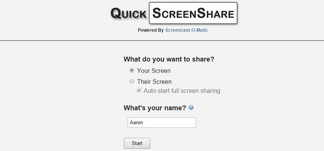 5.1 QuickScreenShare