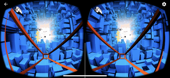 Приложение Voxel Fly VR