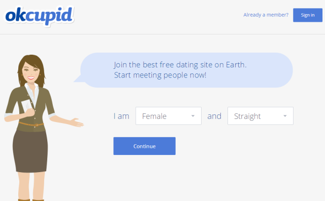 OKCupid Вход