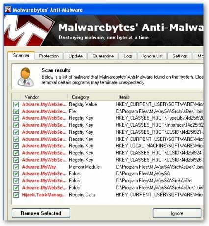 malwarebytes - как да премахнете шпионски софтуер