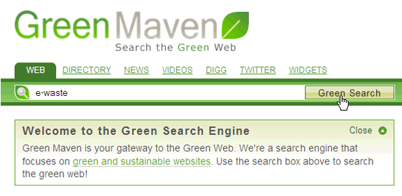 10 Търсачки за подпомагане на околната среда greenmaven