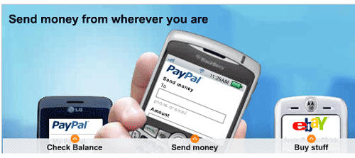 Достъп до Paypal от Mobile
